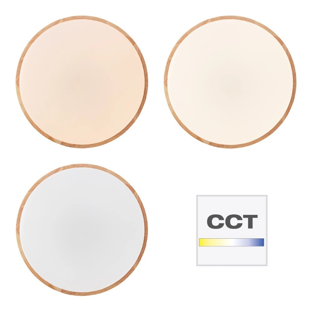 Lampe de plafond Slimline Bois Brilliant 4004353372131