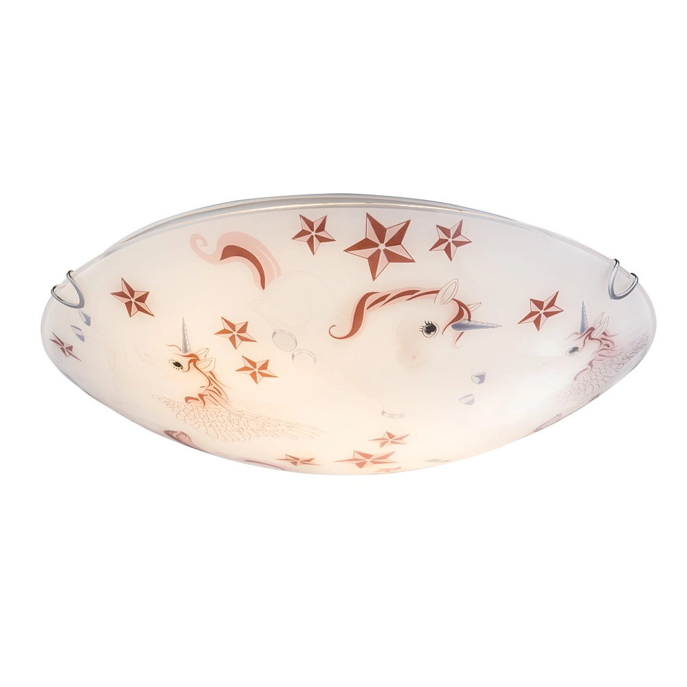 Éclairage de plafond de la chambre des enfants Natalie Licorne