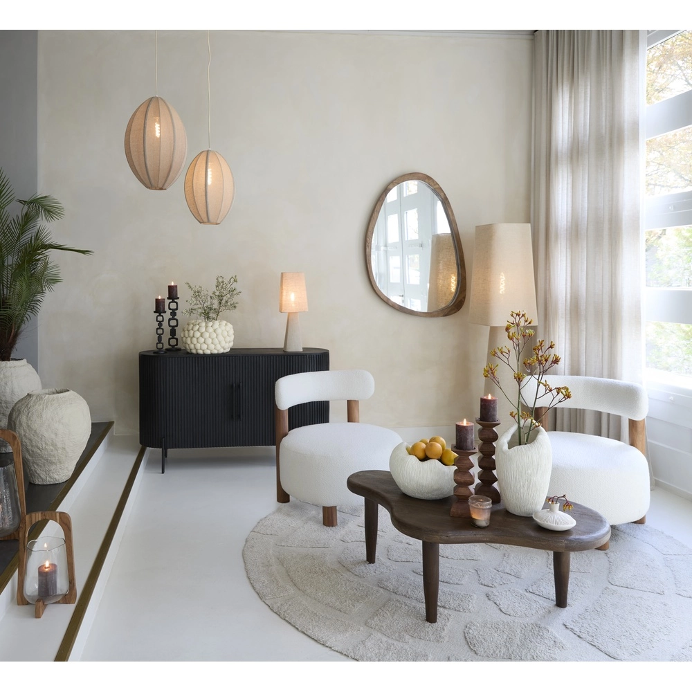 Lampe pendante Japandi Milatos Ø 28,5cm - 1x E27 Light & Living 8717807743079