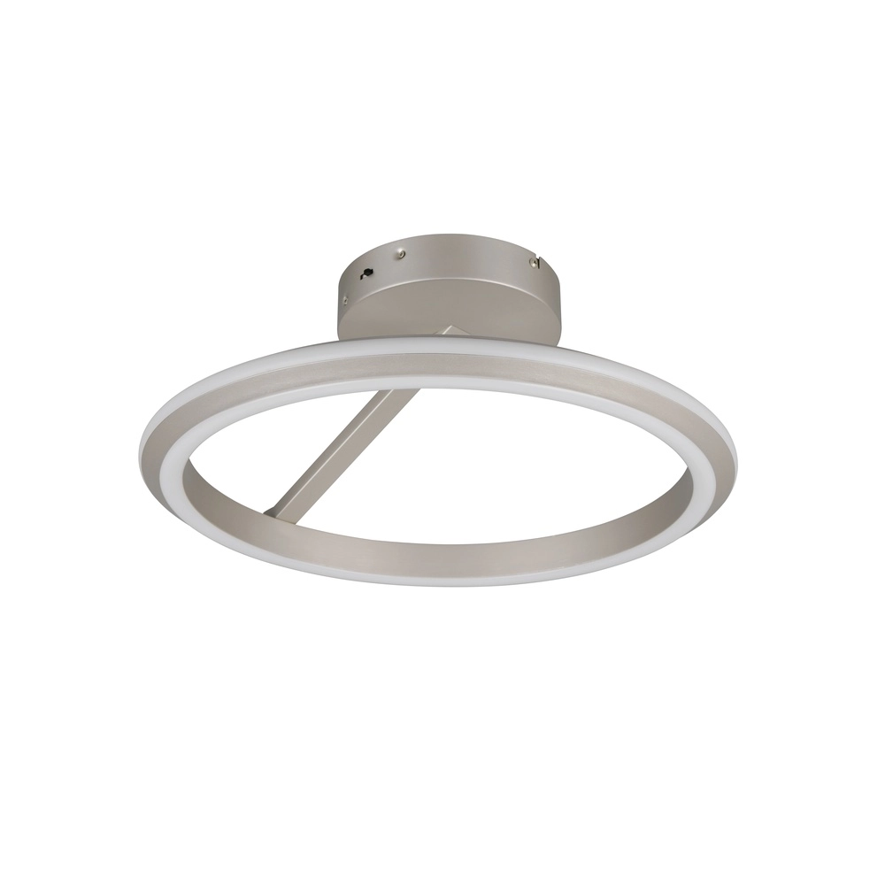 Plafonnier rond Amador nickel Trio 4017807662115