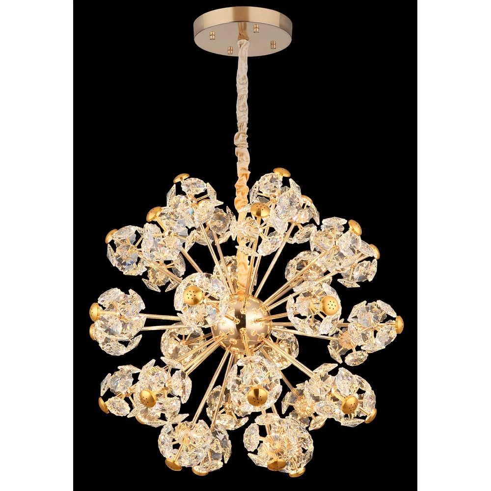 Lampe pendante dorée Floriella Ø 80cm Globo 9007371510559