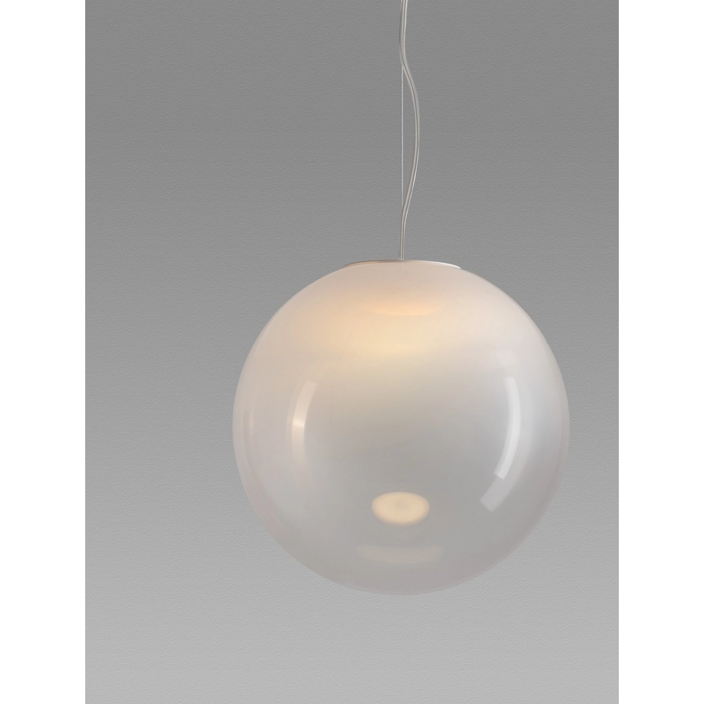 Suspension blanche Bolita ampoule Ø 30cm Suspension blanche Bolita ampoule Ø 30cm