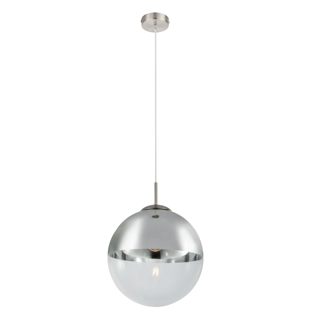 Lampe suspendue Varus nickel Ø 30cm