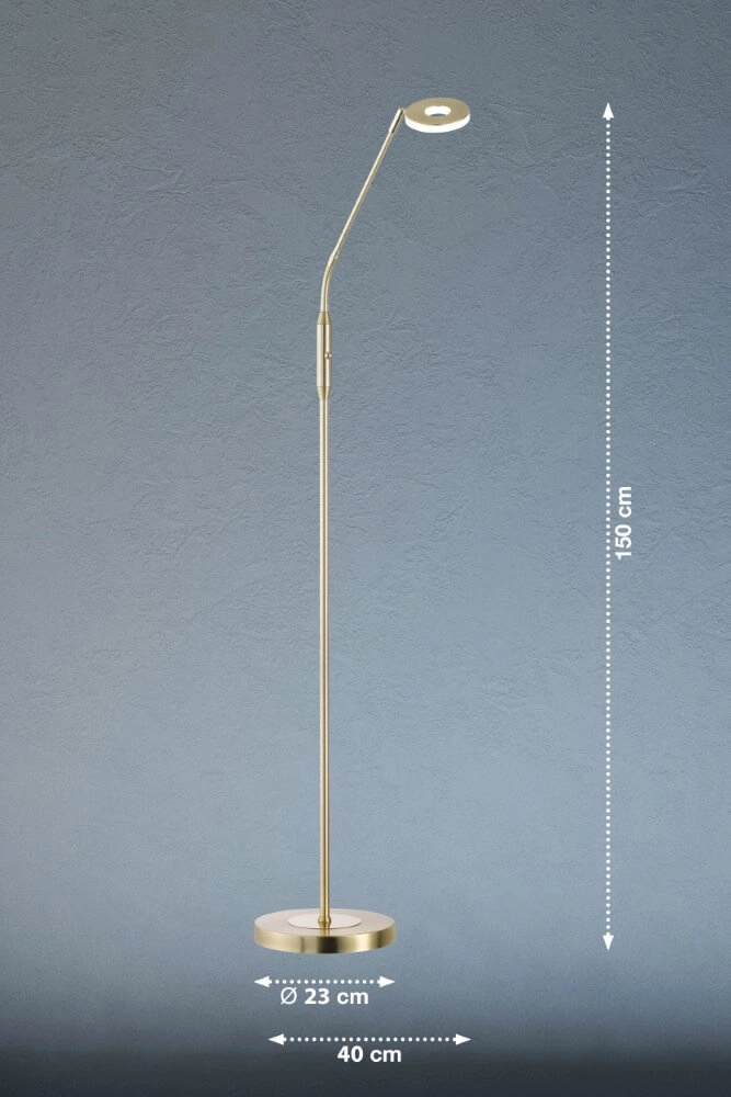 Lampe de lecture en laiton Dent Fischer & Honsel 4001133401098