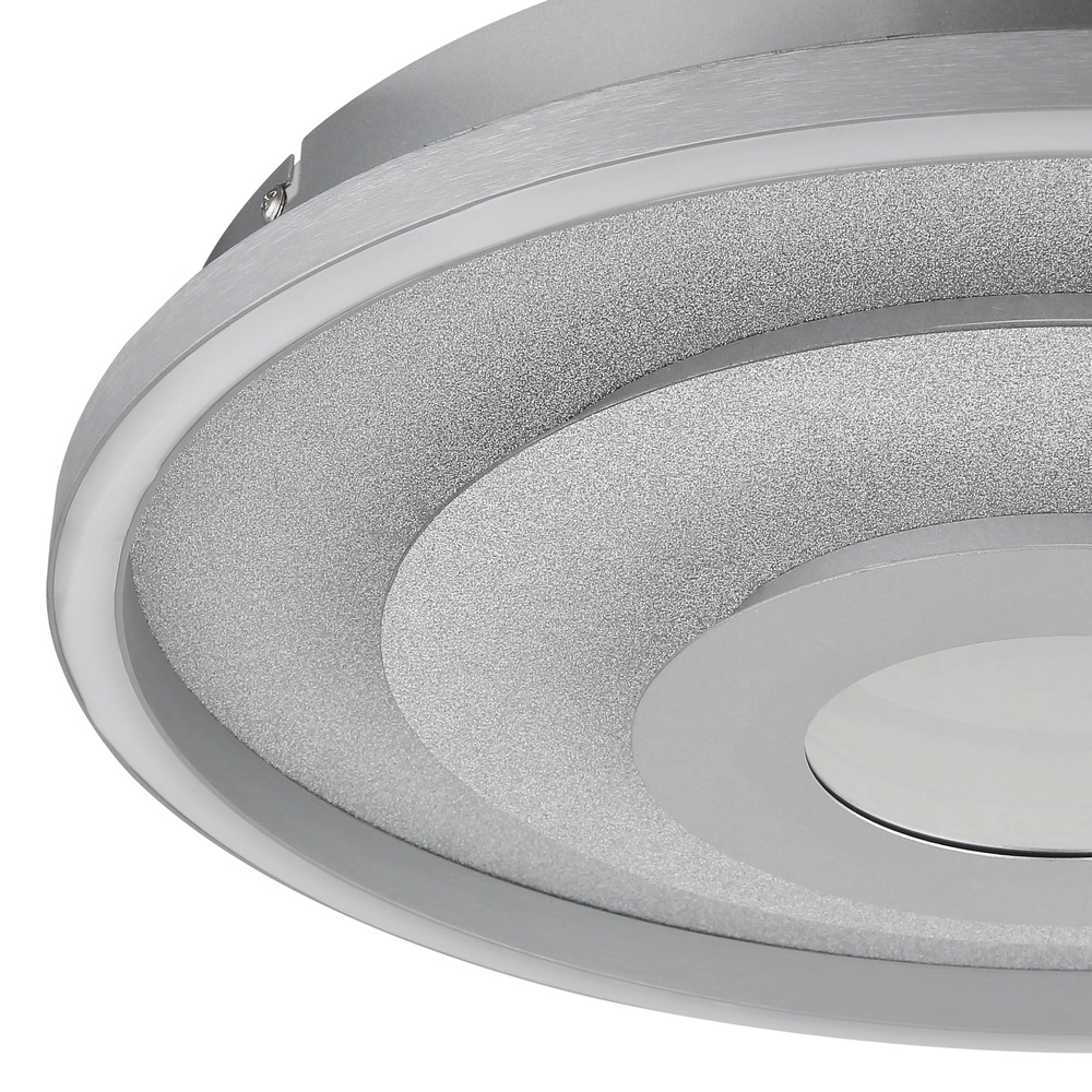Lampe de plafond à design Miles Gris argenté Globo 9007371586721