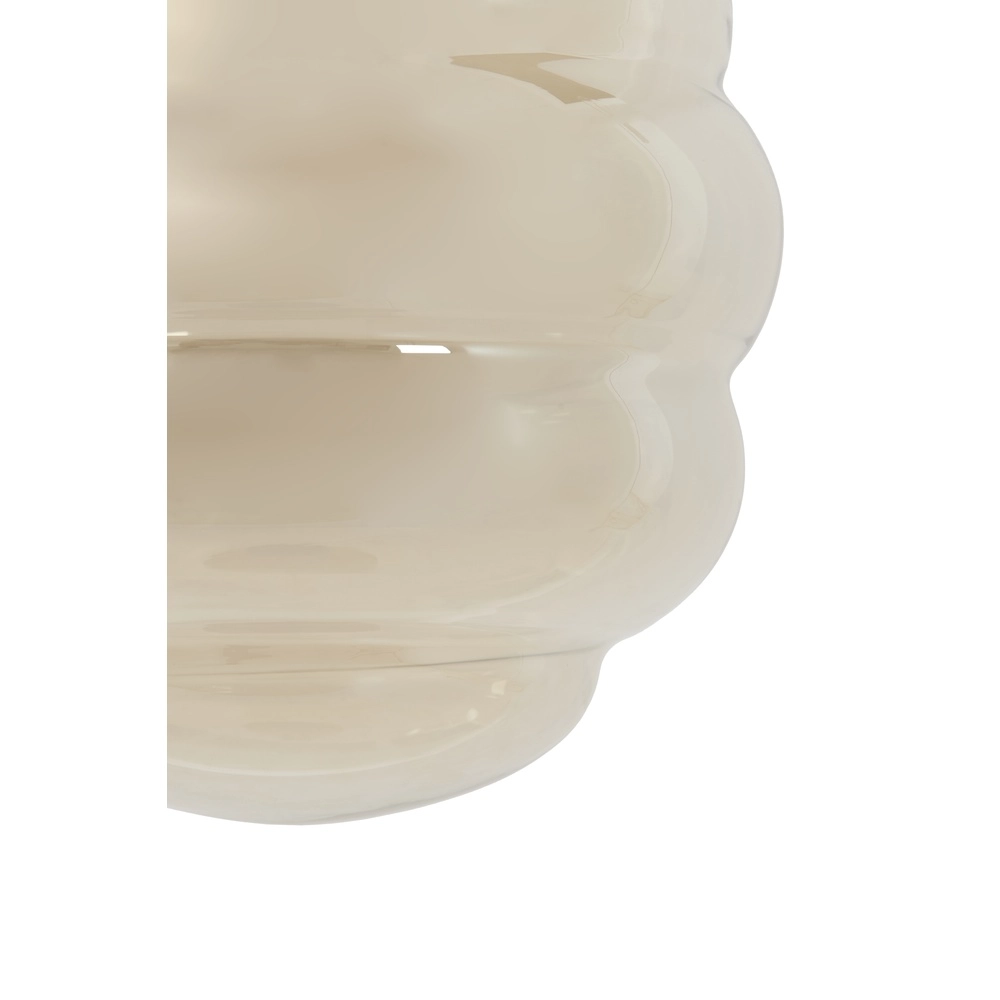 Ø Lampe pendante de 45 cm Misty avec verre ambré Light & Living 8717807645670