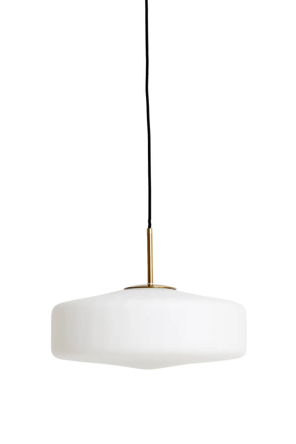 Suspension Pleat or avec Ø 30cm blanc Light & Living 8717807687779