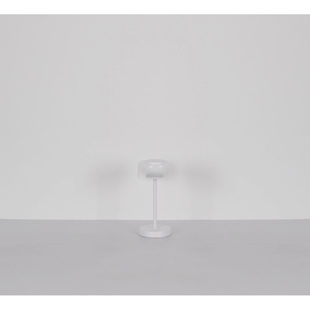 Lampe de table de conception Belinda Blanc Globo 9007371531301