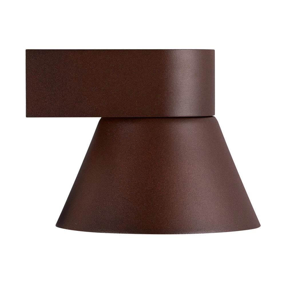 Lampe d'extérieur marron rouille Kyklop Cone noir Nordlux 5704924015533