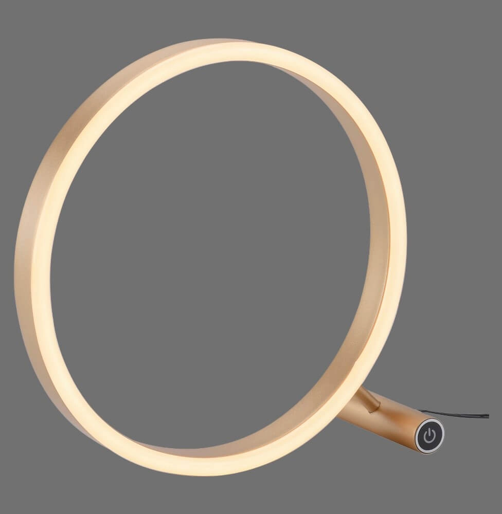 Lampe de table Ritus laiton Just Light 4043689985615