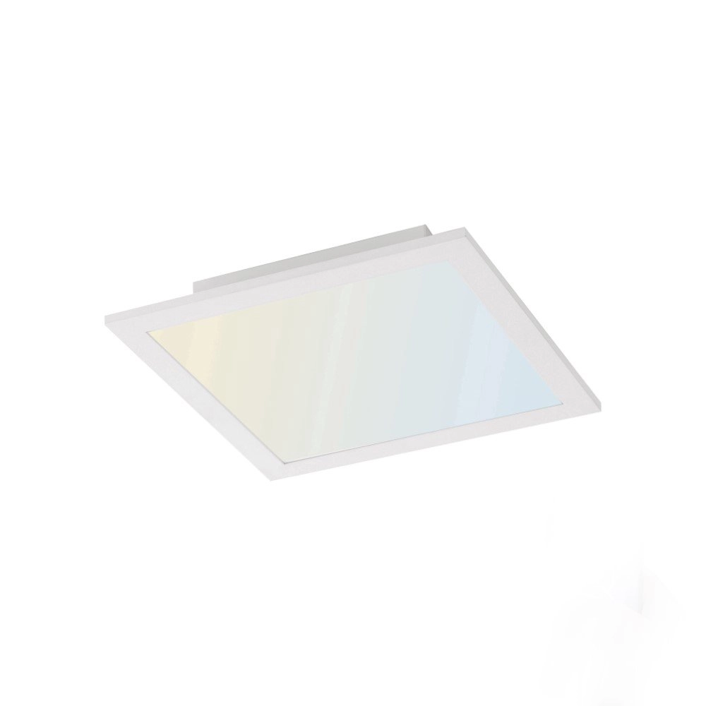 Plafonnier LED Flat 30 cm blanc Just Light 4043689938499