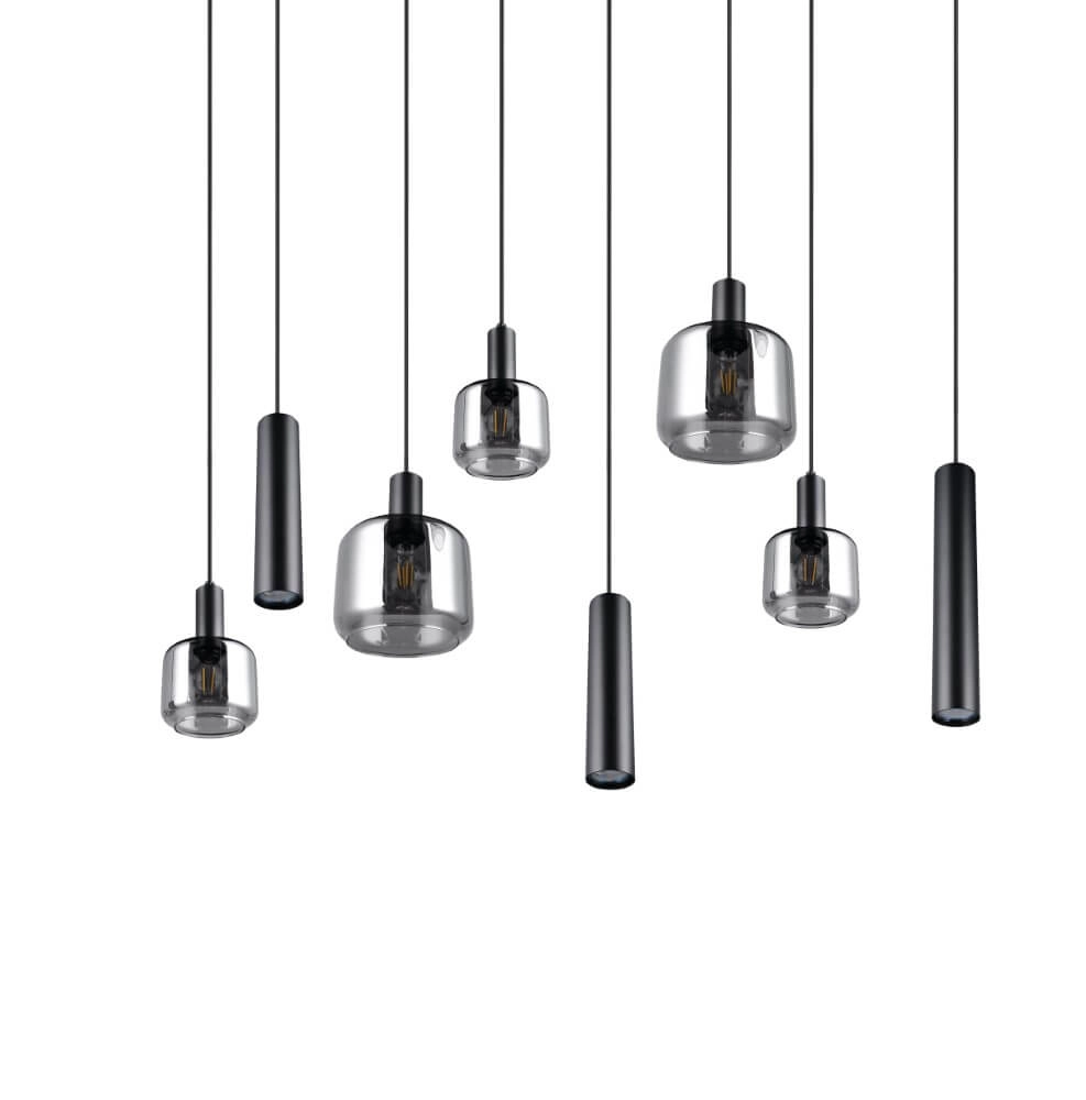 Lampe suspendue pour table à manger Mataro avec pendules Trio 4017807612929