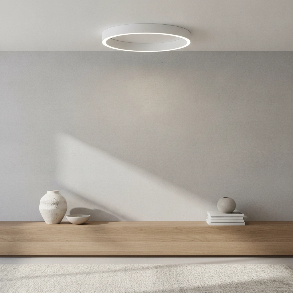 Plafonnier design Sting blanc Ø 80cm