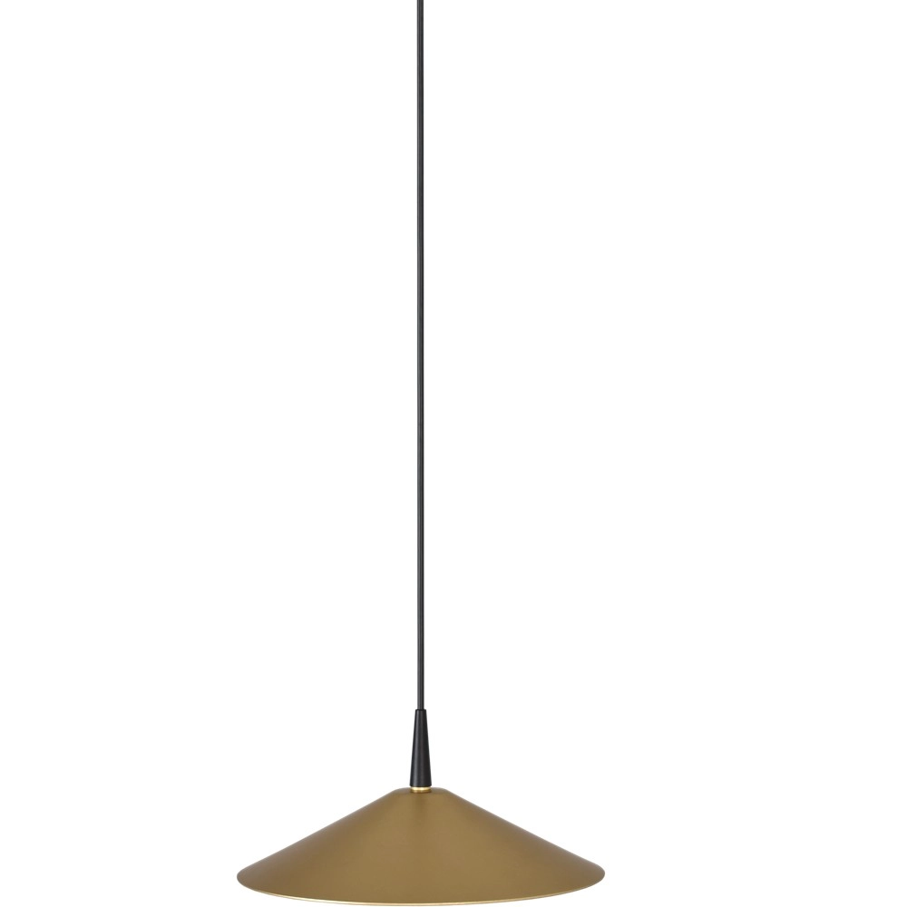 Lampe pendante de conception Ceppo noir avec or Ø 22cm Masterlight 8718121357706