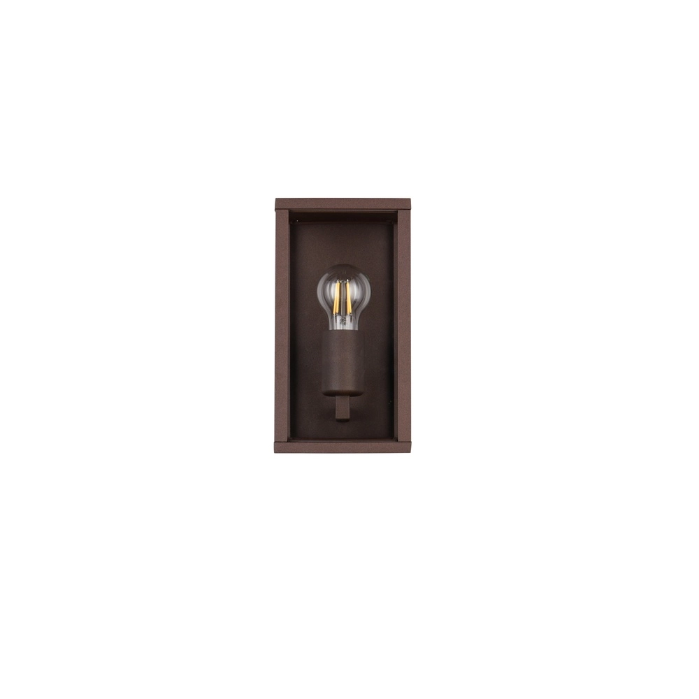 Lampe murale moderne Garonne S brun rouille Trio 4017807687378