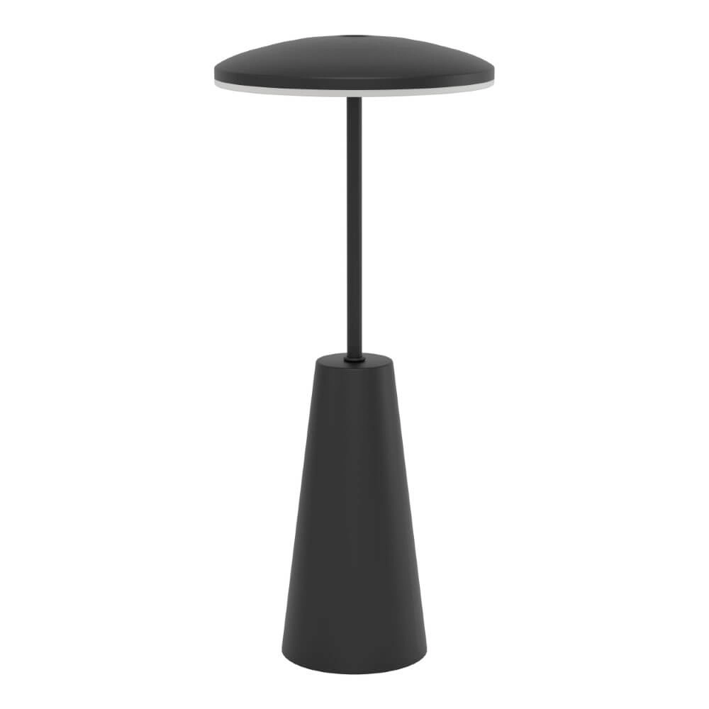 Lampe de table noire Piccola Ø 13 cm