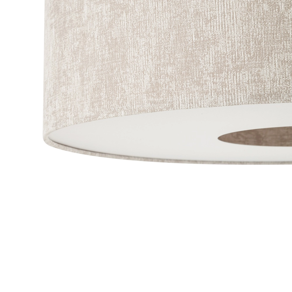 Lampe de pied Poise brun sable Ø 65cm Lyora 5903139116855