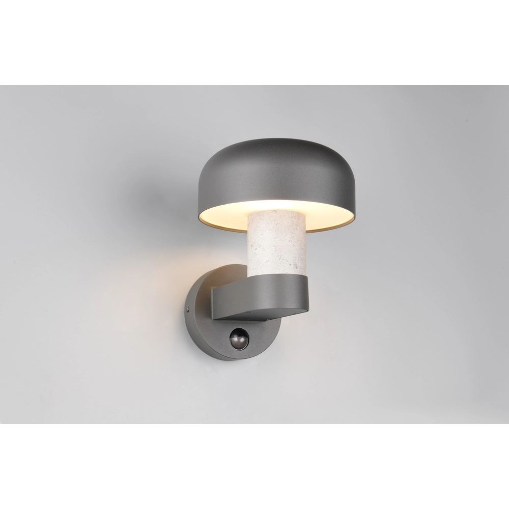Applique murale design Fraser Gris avec capteur Trio 4017807650242