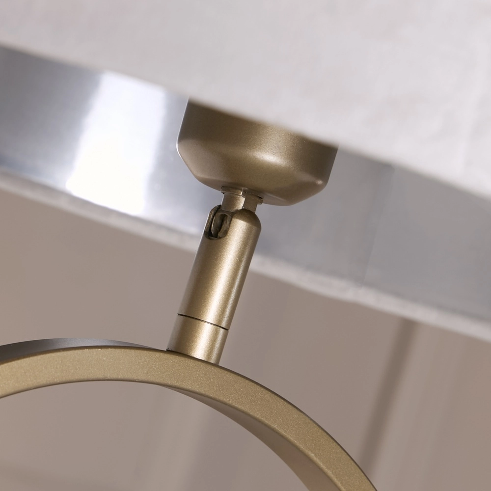 Lampadaire Modish bronze avec capuchon gris Searchlight 5053423307640