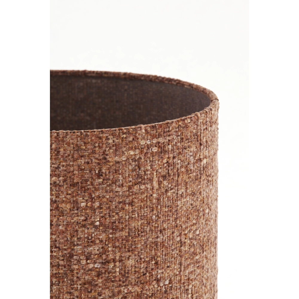 Lampe de pied Micky Ø 38cm - bouclé - bourgogne Light & Living 8717807834203