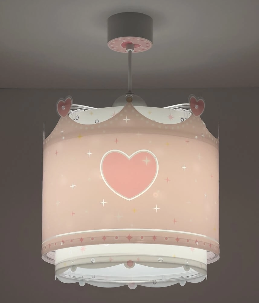 Lampe suspendue chambre d'enfant Little Queen Dalber 8420406611020