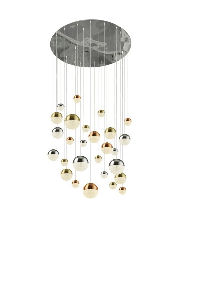 Grande suspension Planets 97cm - 97 lumières Grande suspension Planets 97cm - 97 lumières