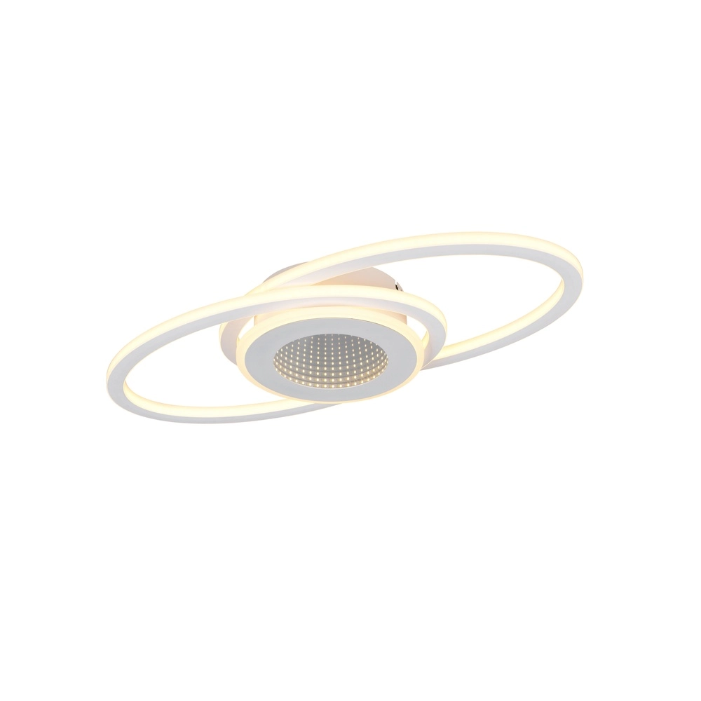 Lampe de plafond à design Deliva Blanc