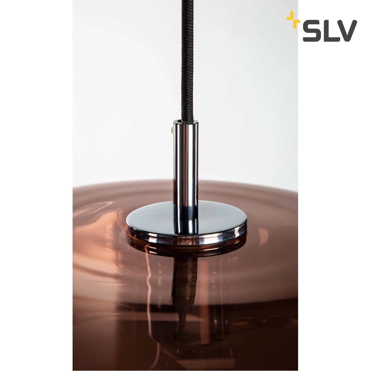 Lampe à suspension en cuivre rouge Pantilo 28 SLV 4024163231978