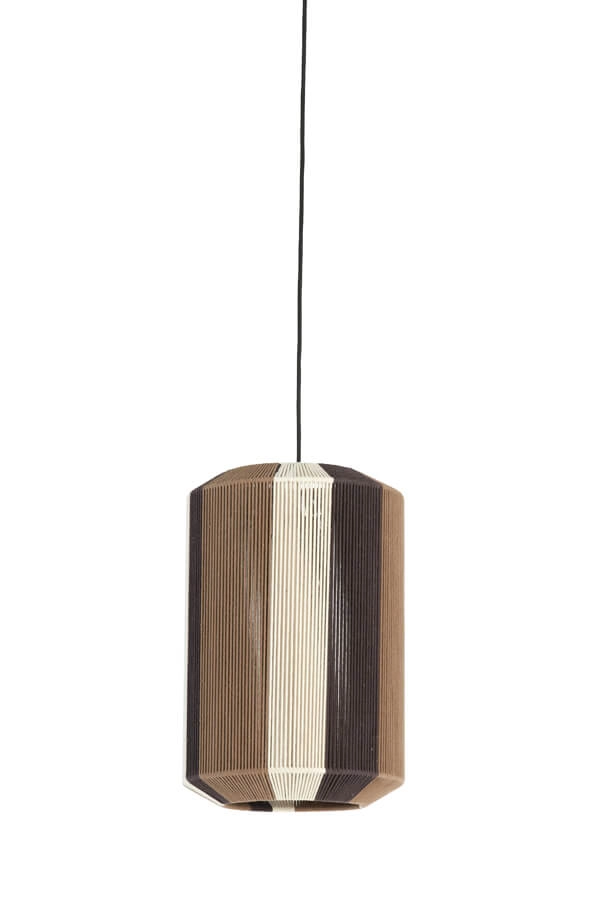 Suspension Kozana marron Ø 30cm Light & Living 8717807758776