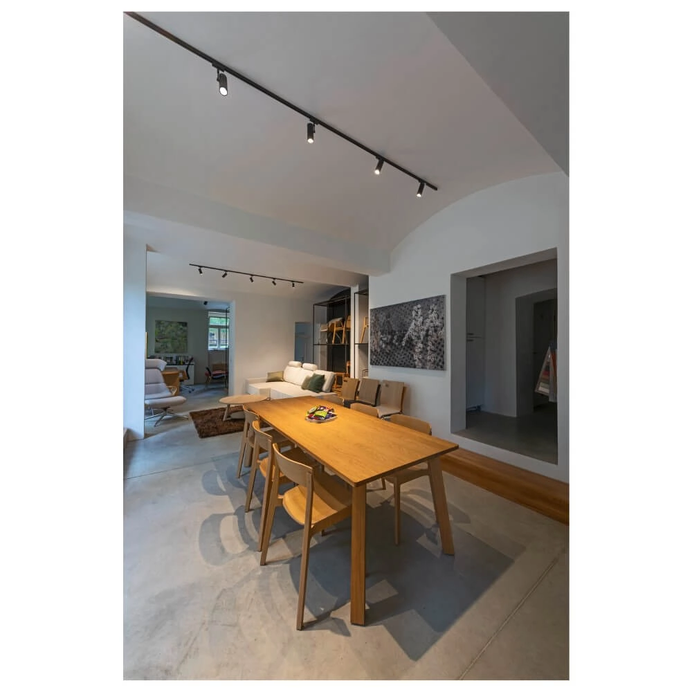 Spot sur rail LED Noblo Triphasé - noir - 2700K SLV 4024163281690