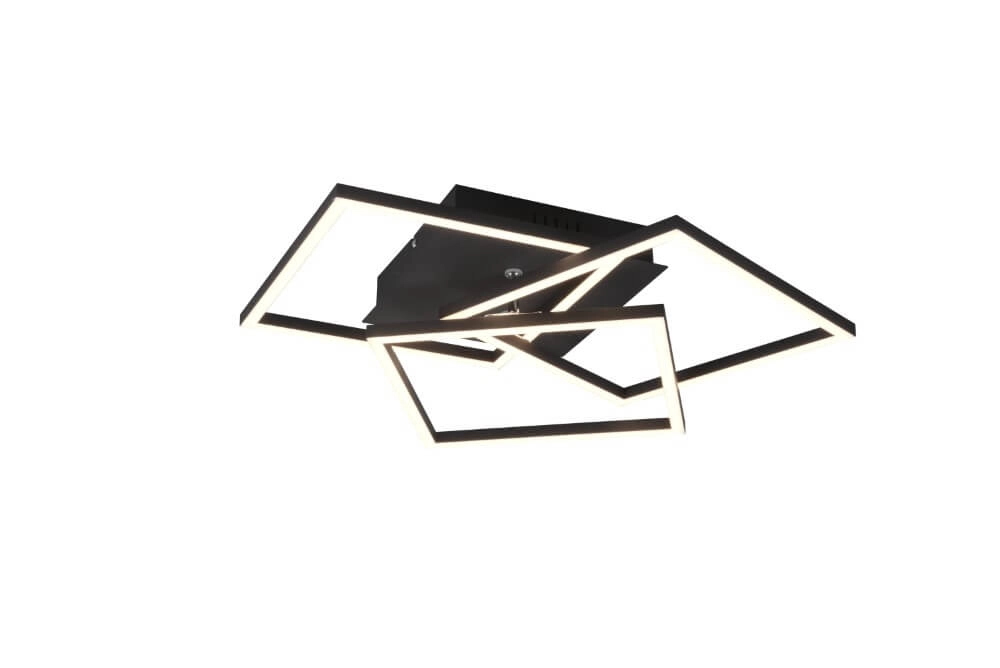 Plafonnier Mobile 42cm noir Trio 4017807500554