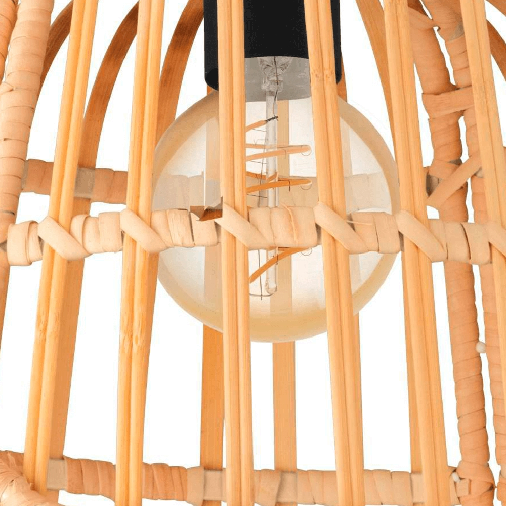 Plafonnier en rotin Glyneath Ø 37,5 cm Eglo 9002759438722