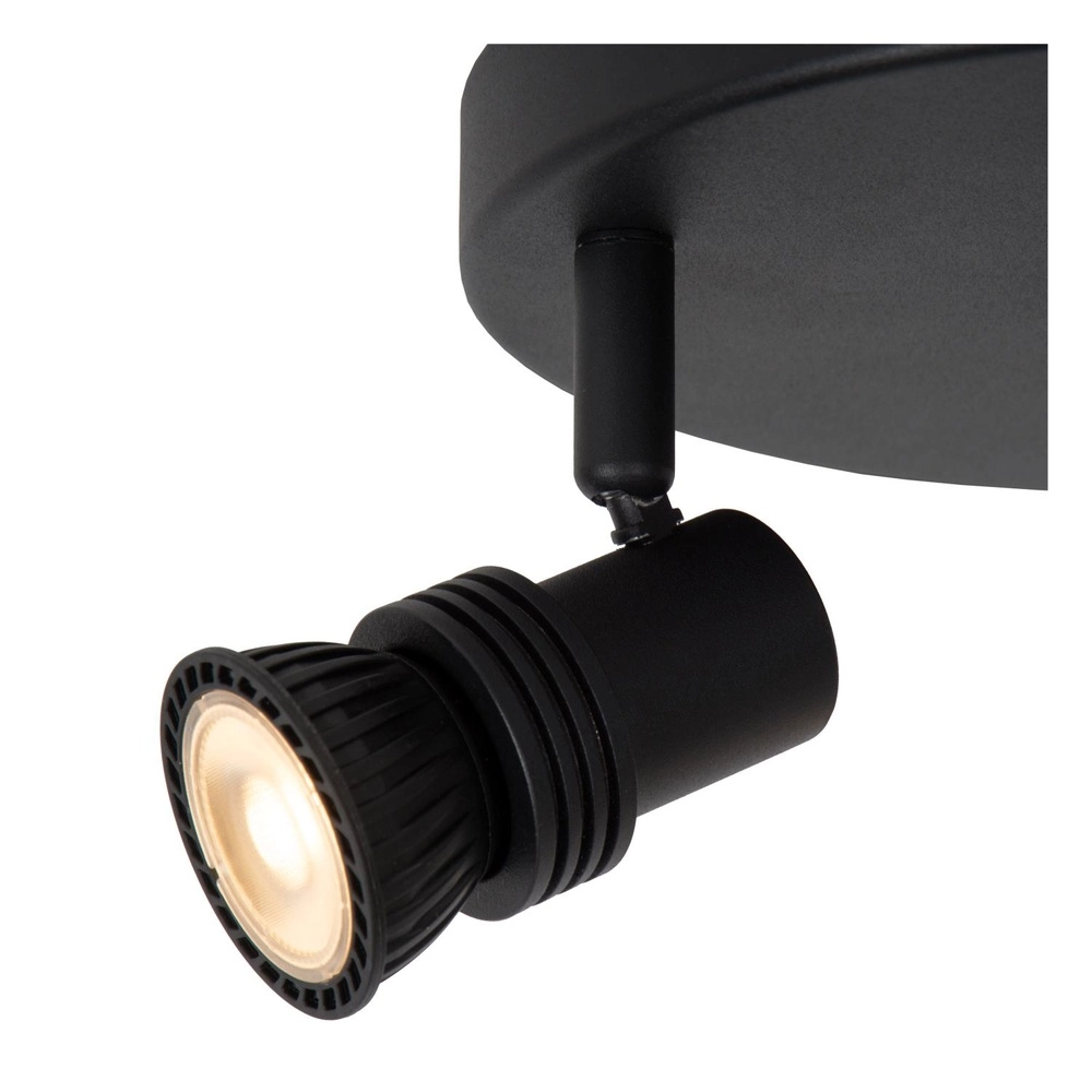 Projecteur de plafond Kianti Noir à 3 lumières Lucide 5411212530875