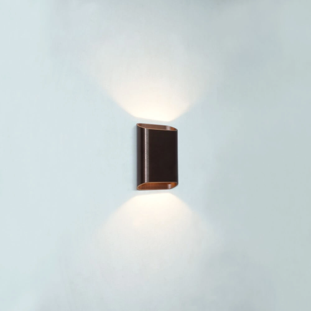 Applique murale Diaz S Bronze brossé Artdelight 8720701100190