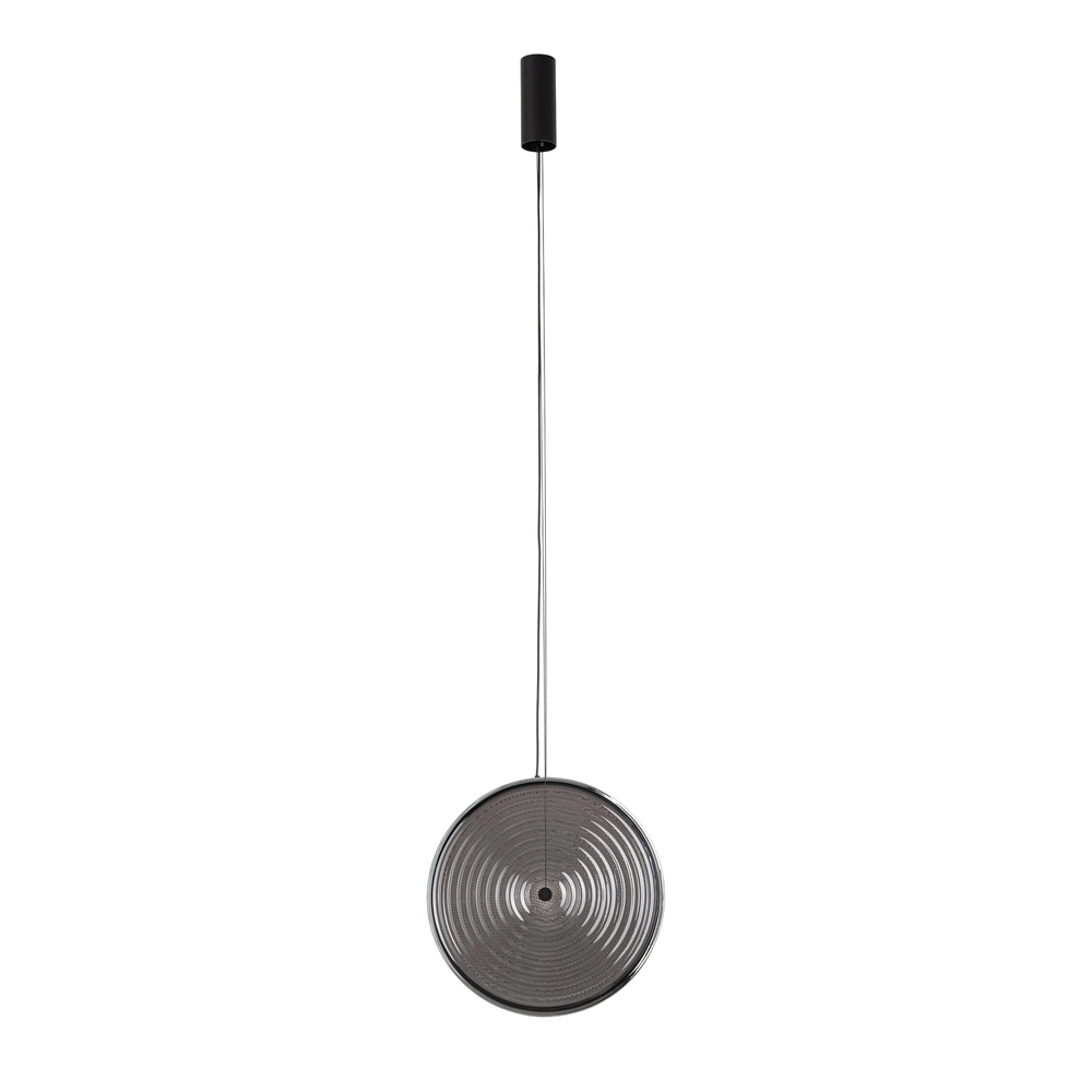 Lampe pendante de conception Aura Led Verre fumé
