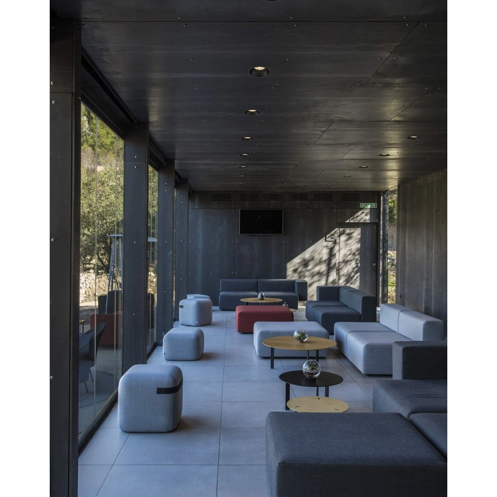 Spot encastrable Horn 18,5 cm noir SLV 4024163168724