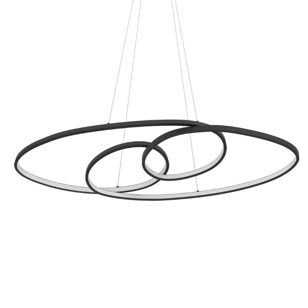 Lampe suspendue LED noire Gianella Eglo 9008606275014
