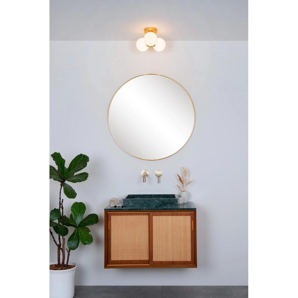 Lampe de plafond Trudy Or 3 lumières Lucide 5411212741011