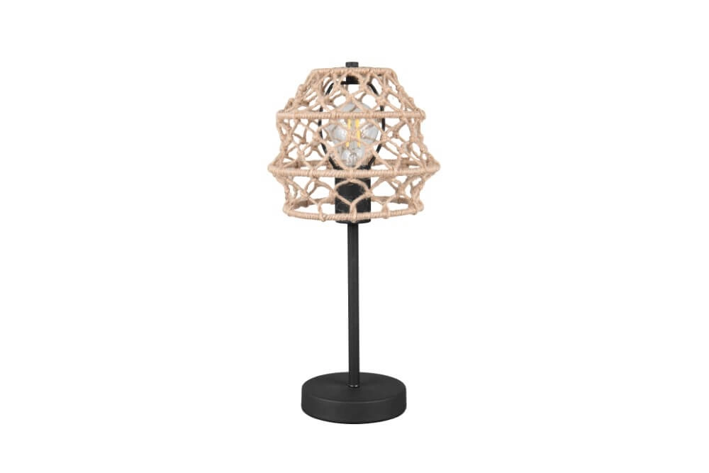 Lampe de table en rotin Hive Ø 20cm Trio 4017807637229