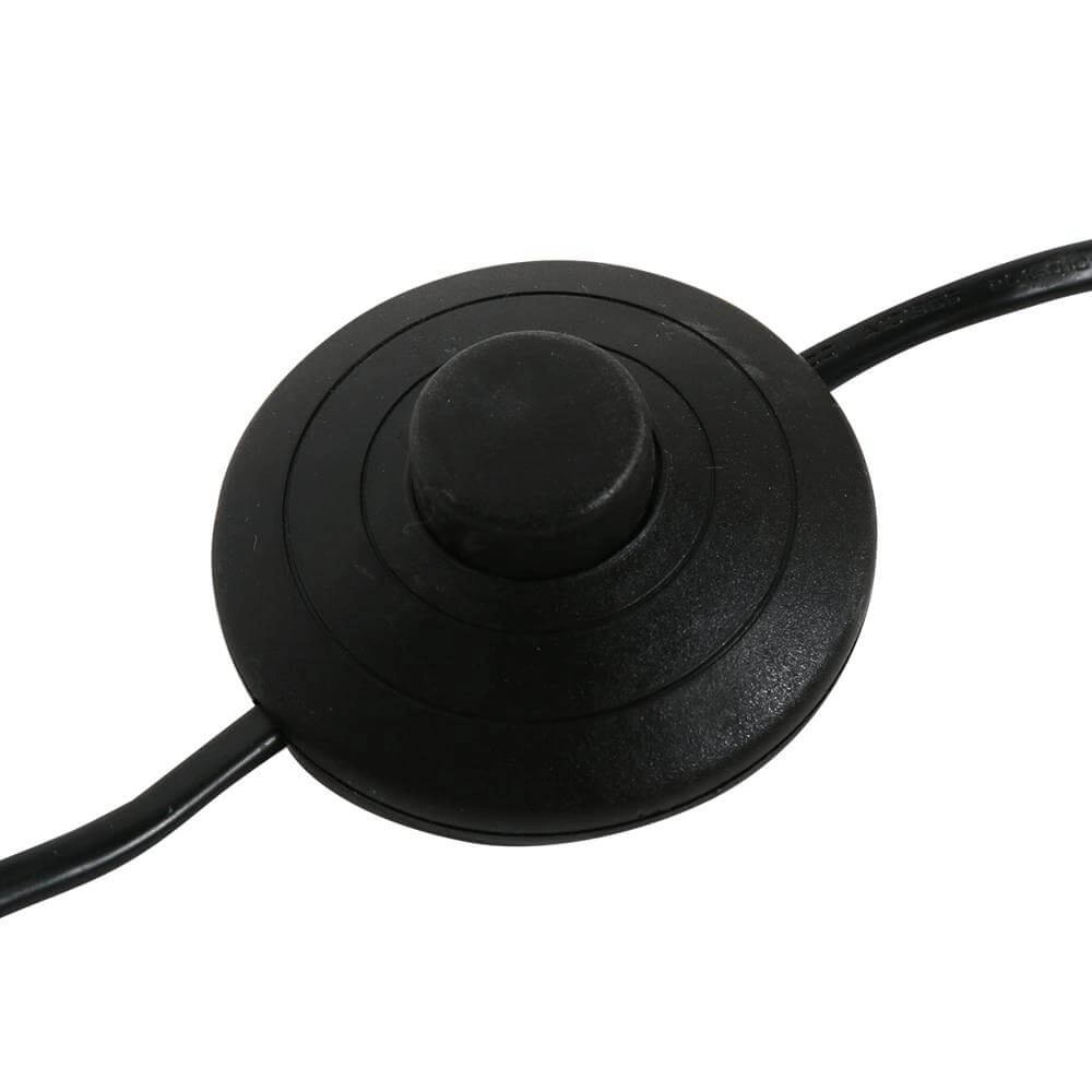 Lampadaire 160cm Stang noir avec capuchon argenté Steinhauer 8712746173840