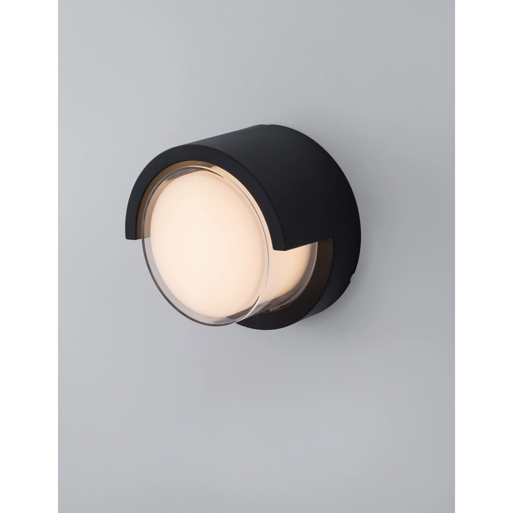 Applique murale design Max Rond Gris
