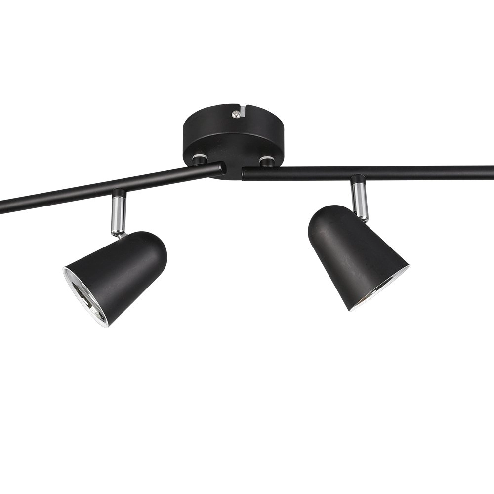 Spot de plafond Toulouse Noir Trio 4017807425192