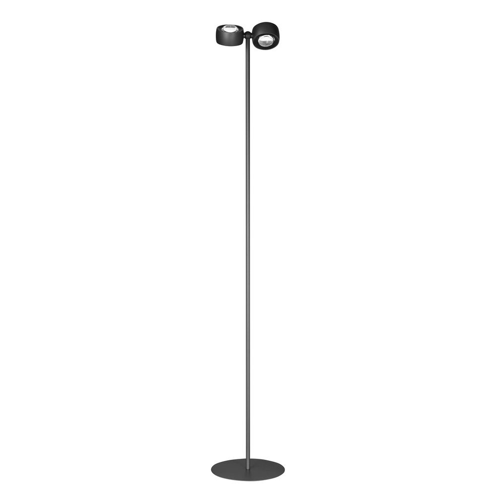 Lampadaire de conception Amora Noir