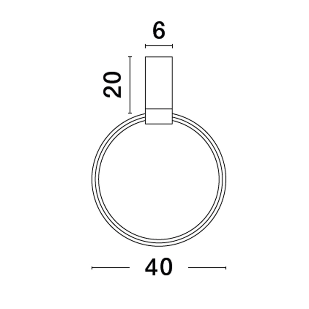 Plafonnier design Garve blanc Ø 40cm Lyora 5212017431806
