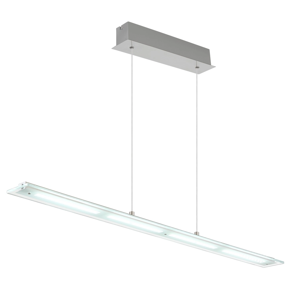 Lampe suspendue Novak nickel 115cm Globo 9007371589029
