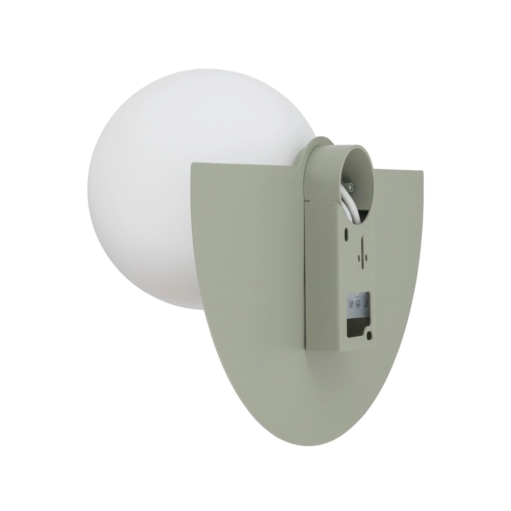 Demi-lampe murale Saturn Vert sauge Lyora 5903139125970