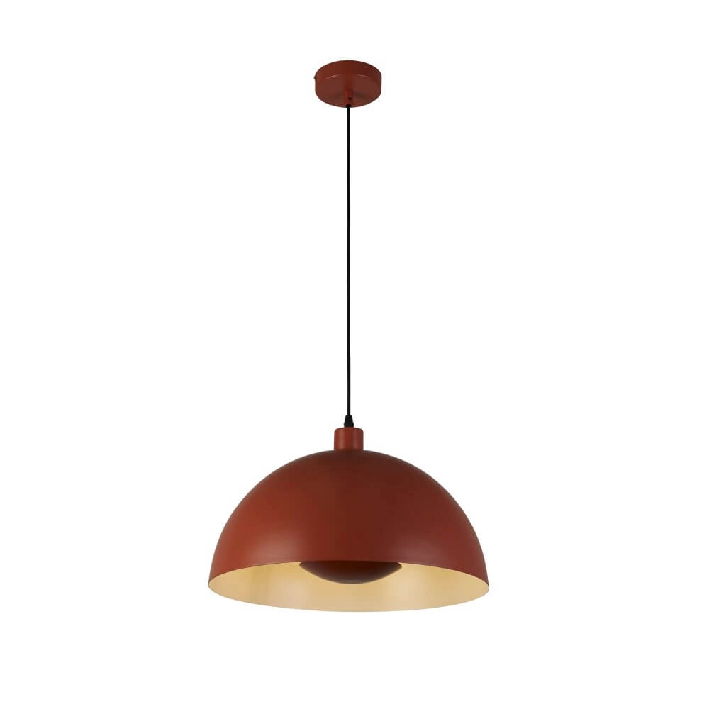 Suspension orange Mars Abat-jour 20cm de haut