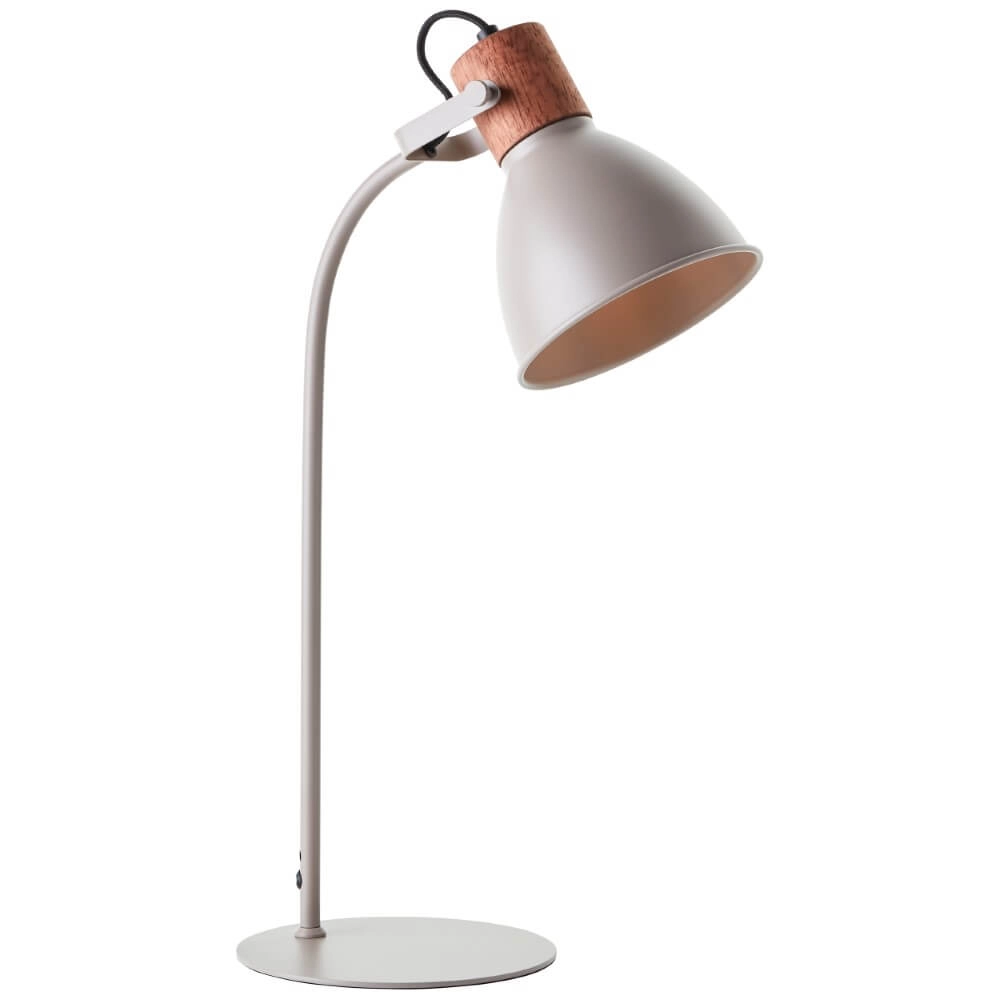 Lampe de table Erena taupe Brilliant 4004353412974