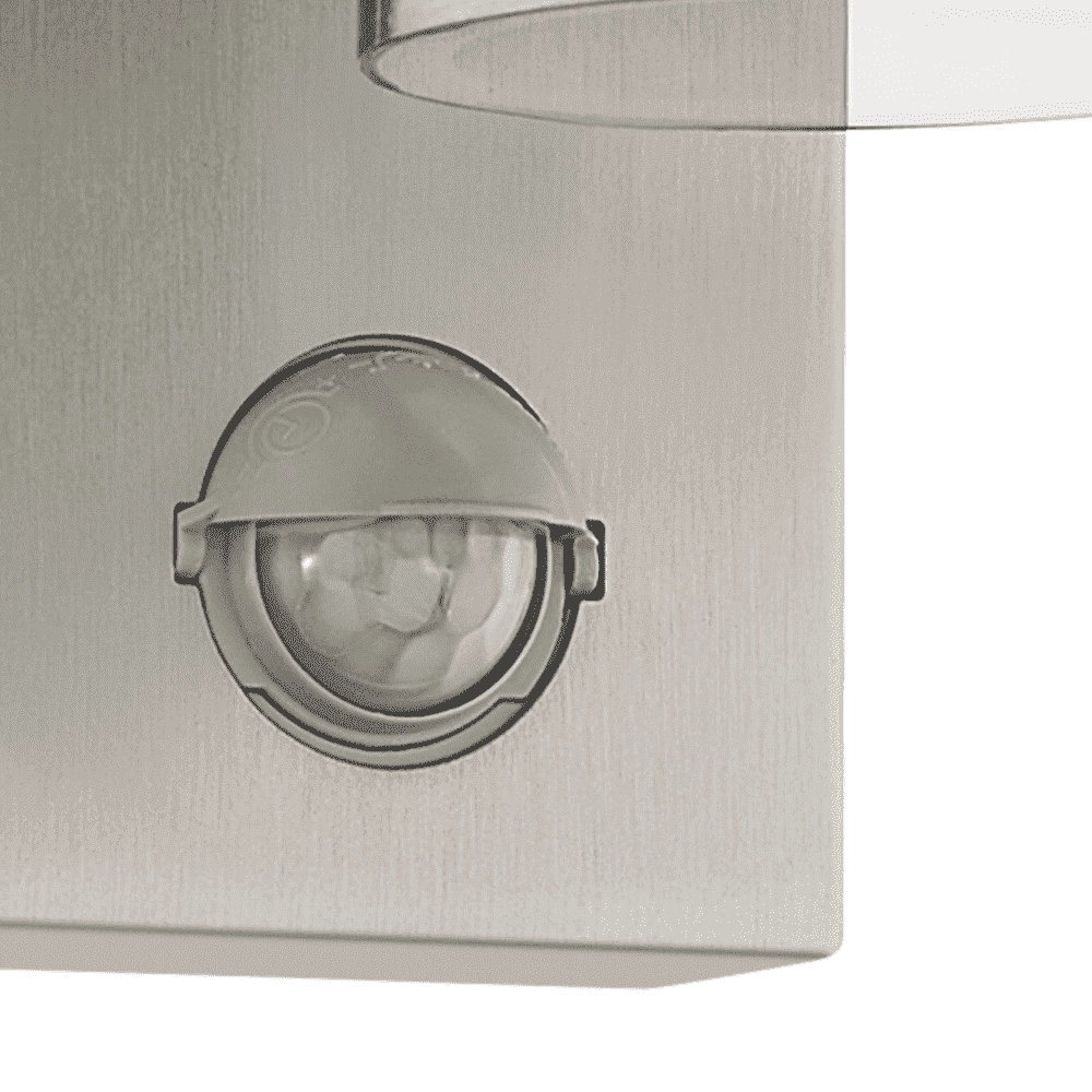 Spot mural en acier inoxydable Riga 5 avec capteur Eglo 9002759995690