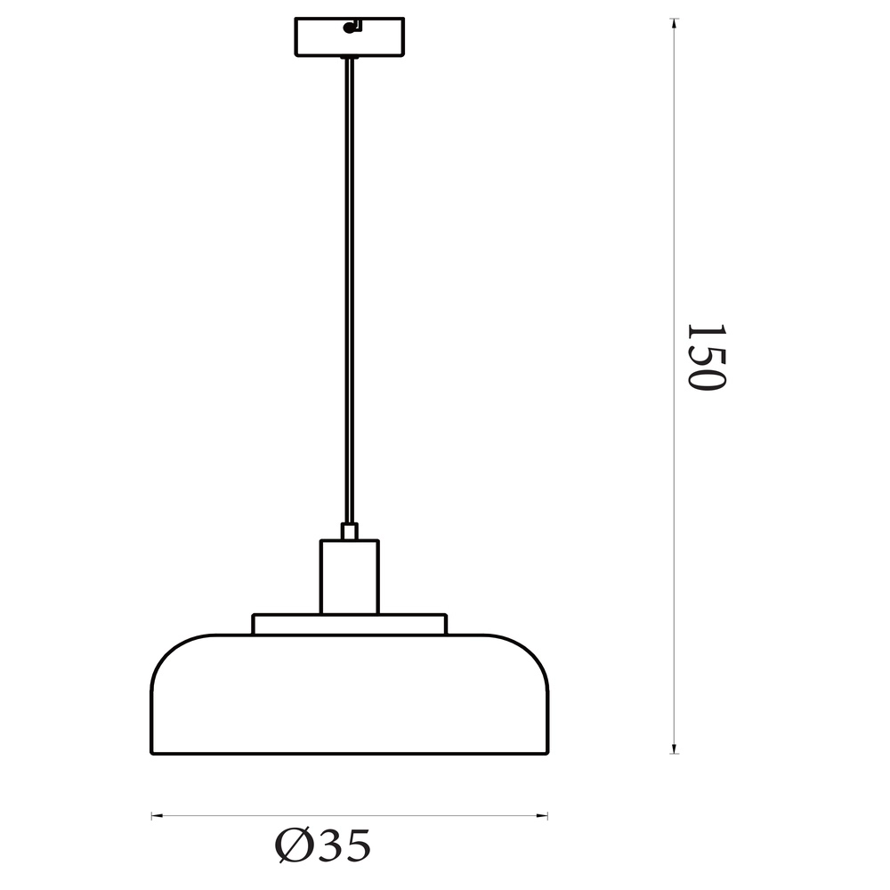Suspension noire Scotland concevoir Searchlight 5053423298580